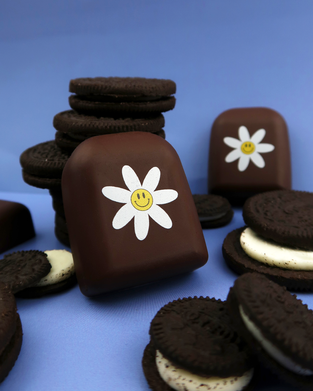 Omnipod Cover - Print - Happy Daisy Choco