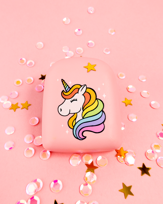 Omnipod Cover - Print - Unicorn - Light Pink