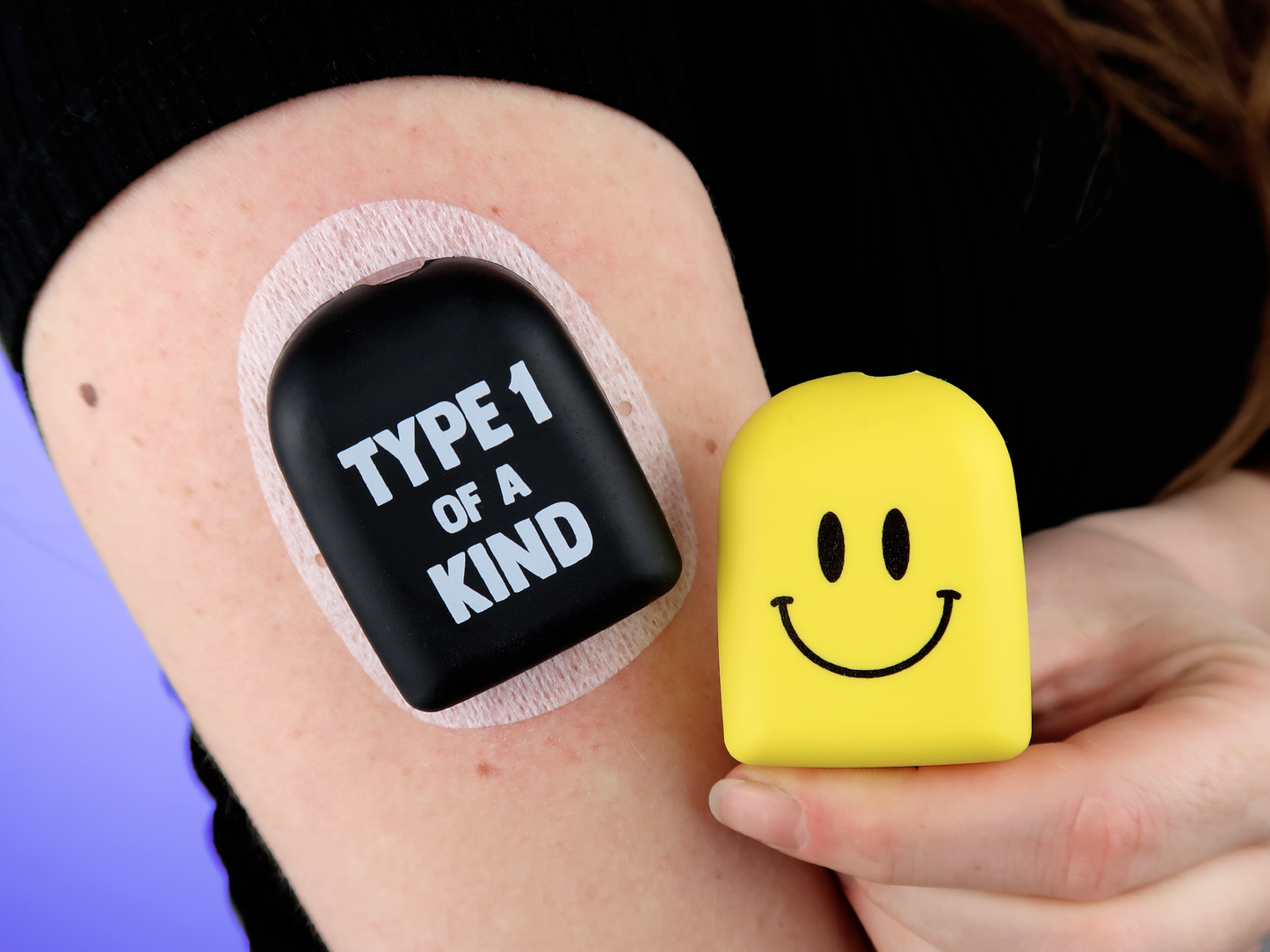 Omnipod Cover - Print - Happy