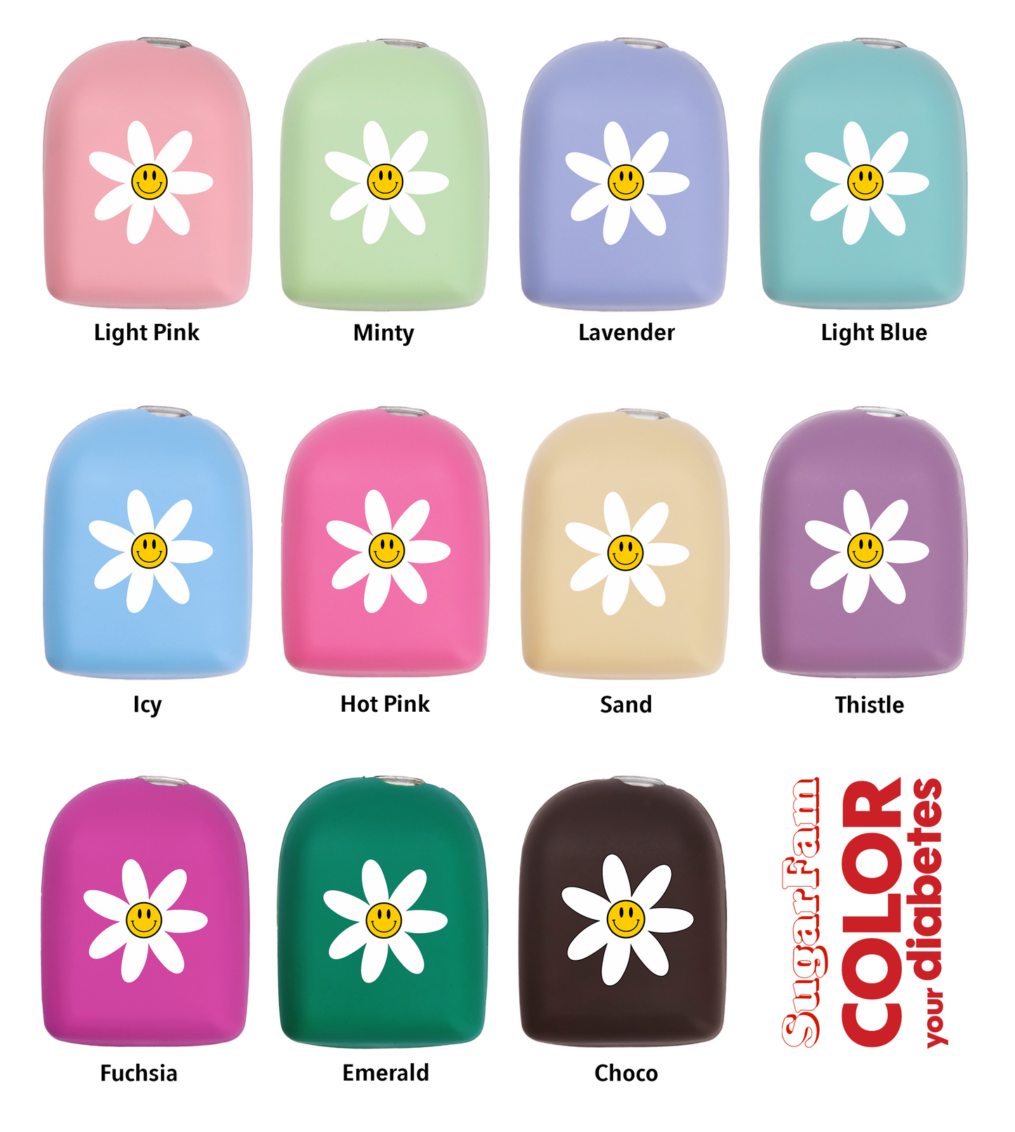 Omnipod Cover - Print - Happy Daisy