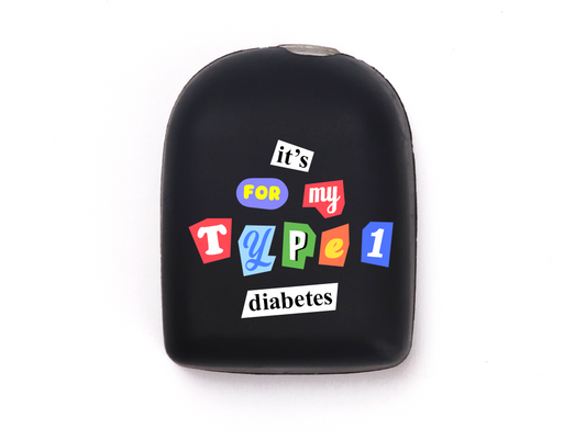 Omnipod Cover - Print - It's for my Type 1 diabetes