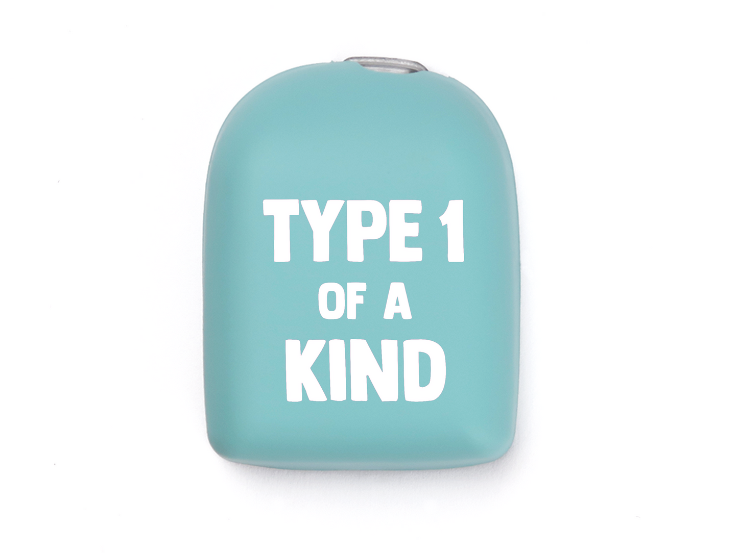 Omnipod Cover - Print - Type 1 Of A Kind - Light Blue