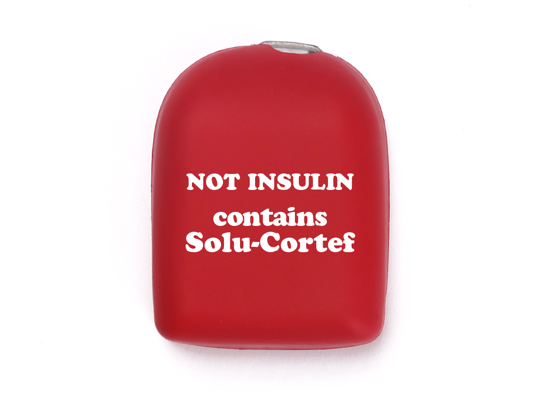Omnipod Cover - Print - Solu-Cortef