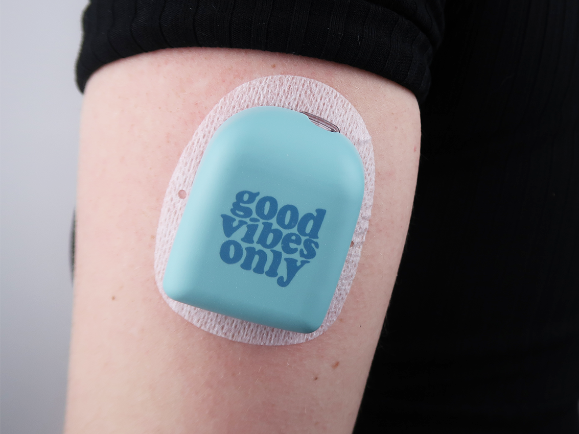 Omnipod Cover - Print - Good Vibes