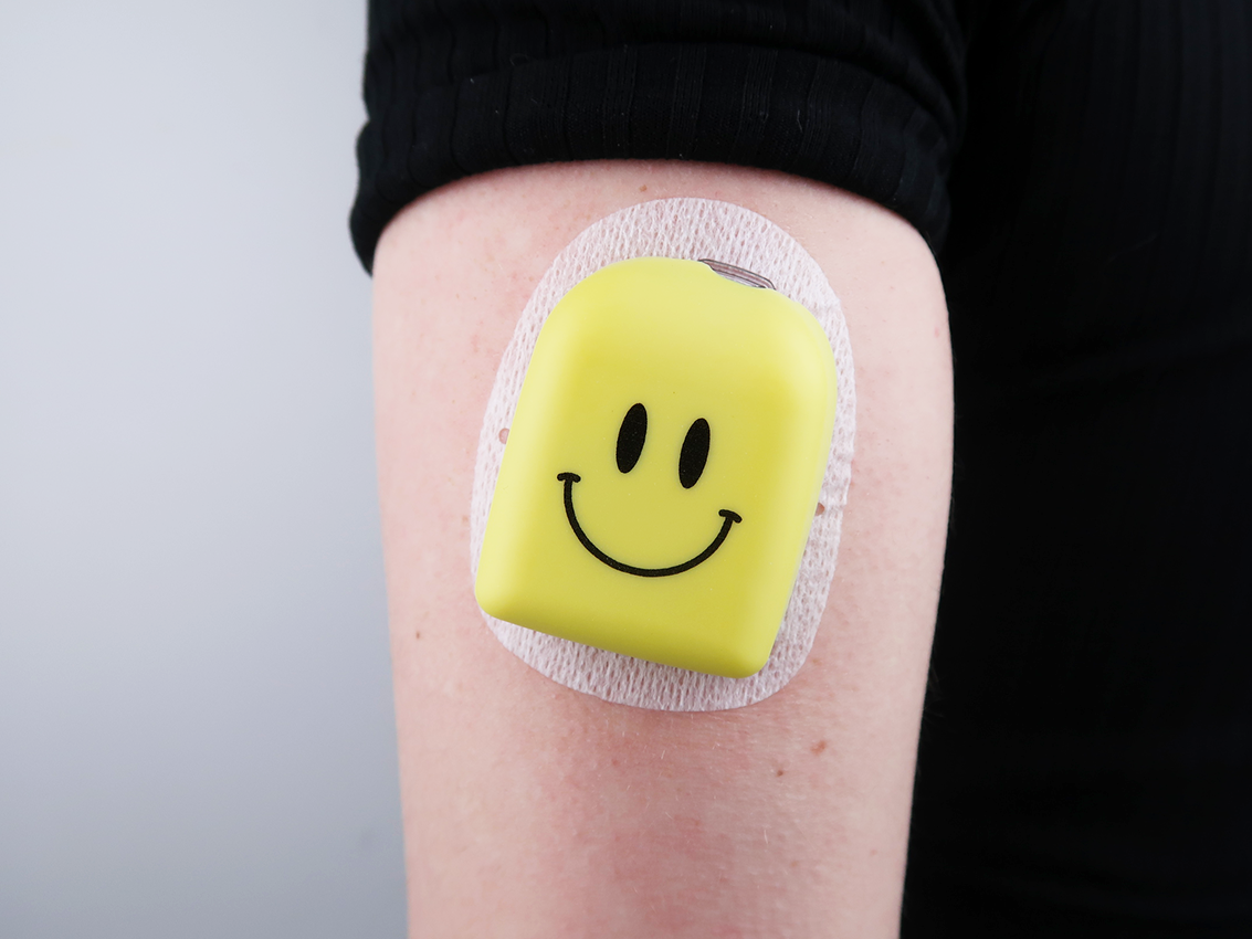 Omnipod Cover - Print - Happy