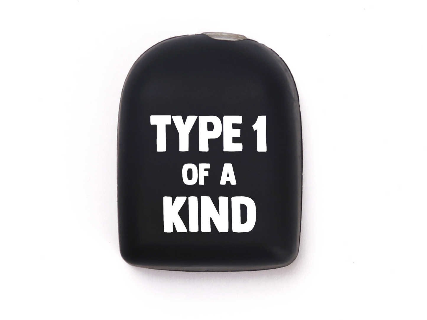 Omnipod Cover - Print - Type 1 Of A Kind - Black