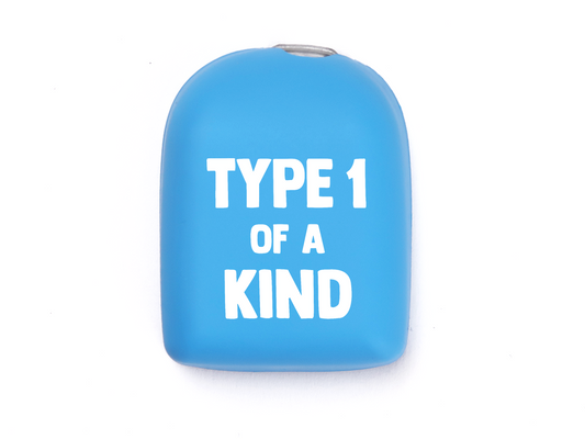 Omnipod Cover - Print - Type1 Of A Kind - Blue