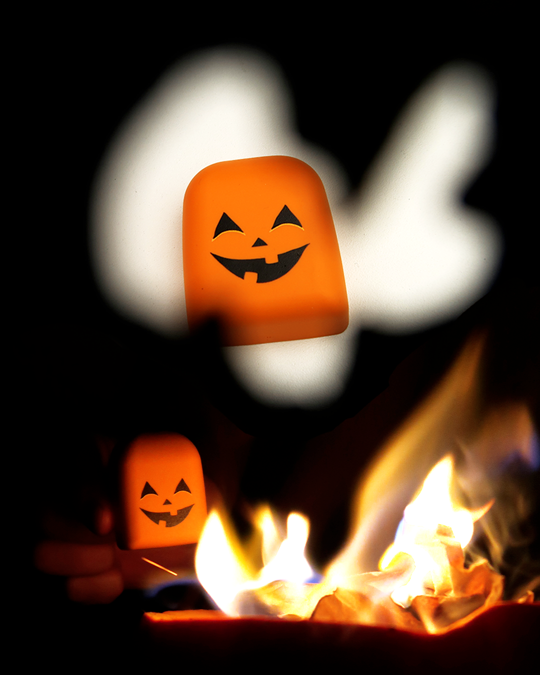 Omnipod Cover - Print - Happy Pumpkin
