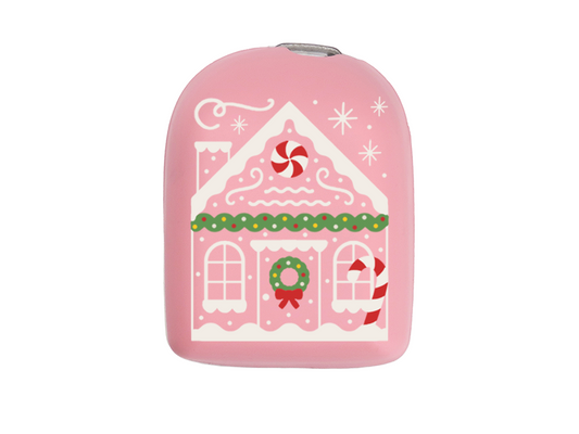 Omnipod Cover - Print - Gingerbread House
