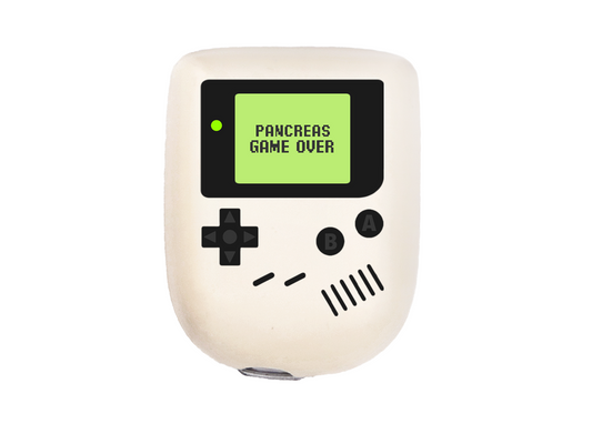 Omnipod Cover - Print - ↓ Game Over