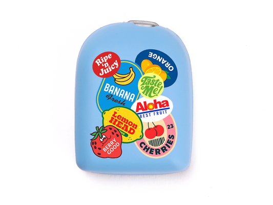 Omnipod Cover - Print - Fruit Sticker