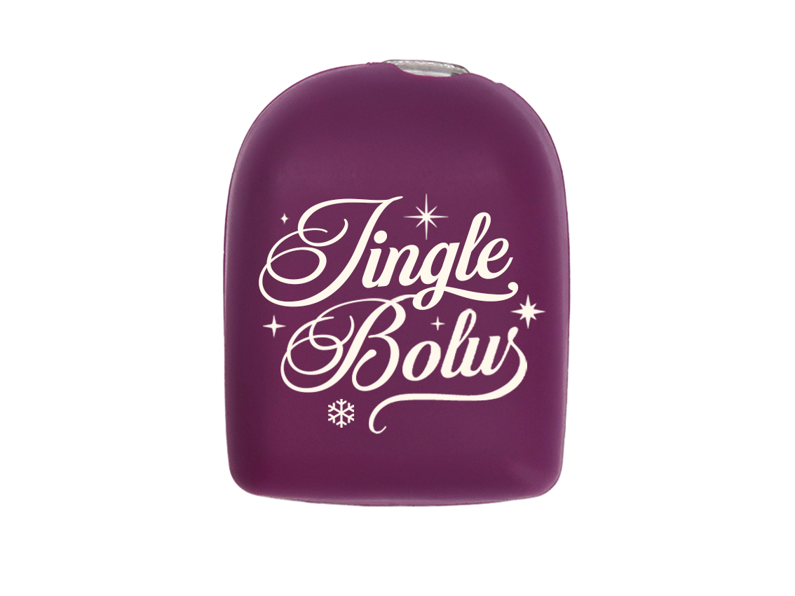 Omnipod Cover - Print - Jingle Bolus