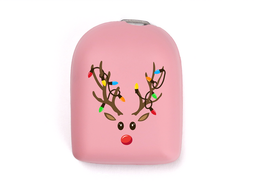 Omnipod Cover - Print - Rudolph
