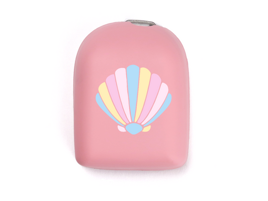 Omnipod Cover - Print - Seashell - Light Pink