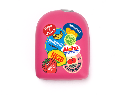 Omnipod Cover - Print - Fruit Sticker
