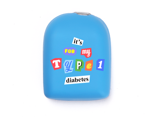 Omnipod Cover - Print - It's for my Type 1 diabetes
