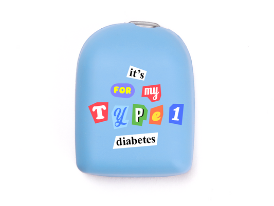 Omnipod Cover - Print - It's for my Type 1 diabetes