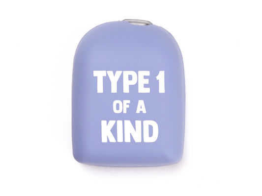 Omnipod Cover - Print - Type 1 Of A Kind - Lavender