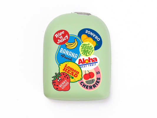 Omnipod Cover - Print - Fruit Sticker