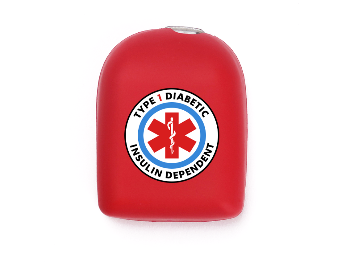 Omnipod Cover - Print - Type 1 Diabetes Medical Alert
