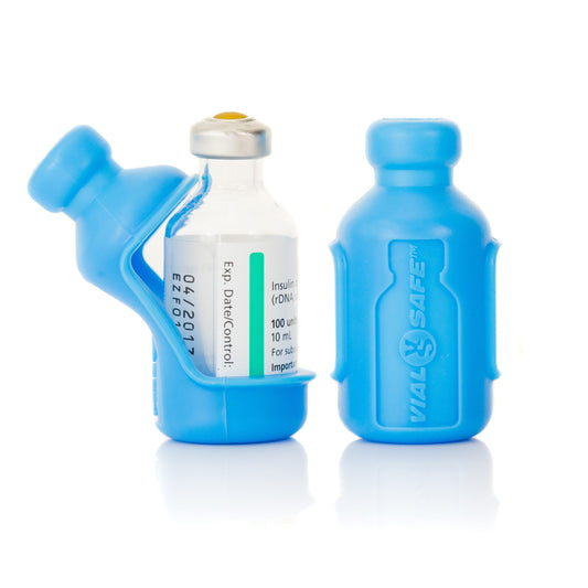 VialSafe Insulin Protection - 2 Pack - Blue