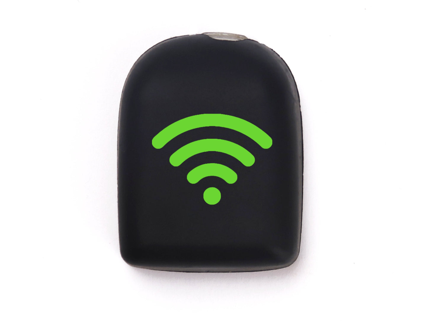 Omnipod Cover - Print - Free Wifi Black